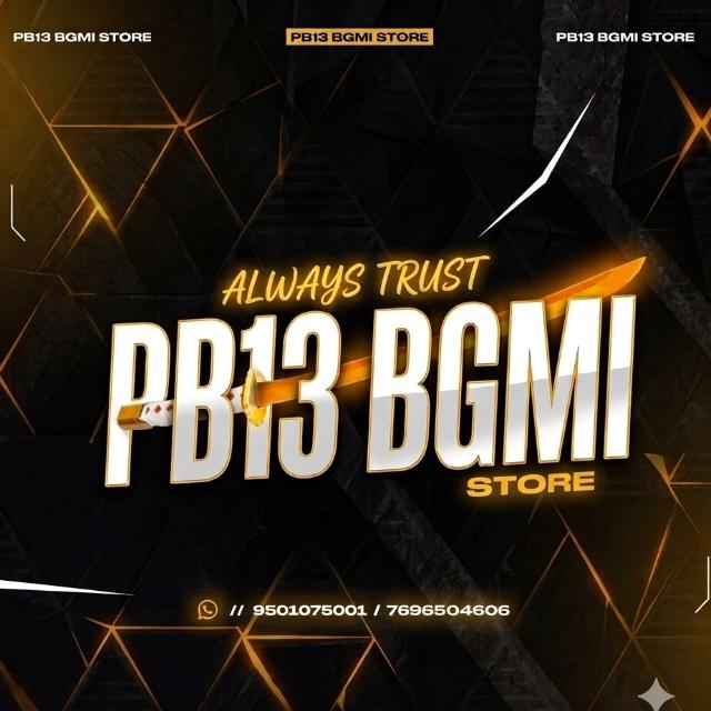 PB 13 BGMI STORE❤️