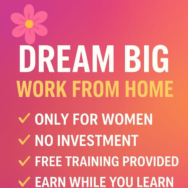 Work from home no investment