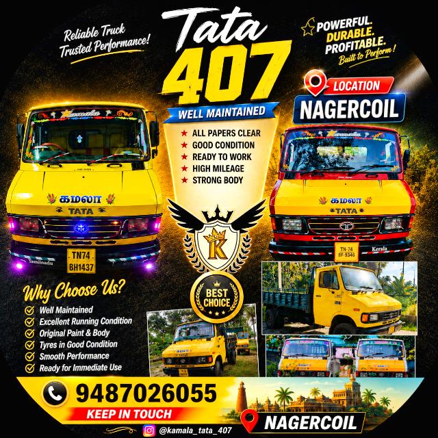 Tata 407 sales 🚛
