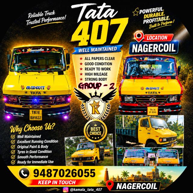 Tata 407 sales 🚛2️⃣