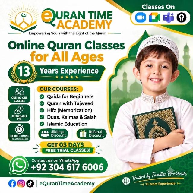 EQuran Time | Online Quran Academy